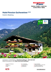 Prospekt Hotel Pension Gschwentner