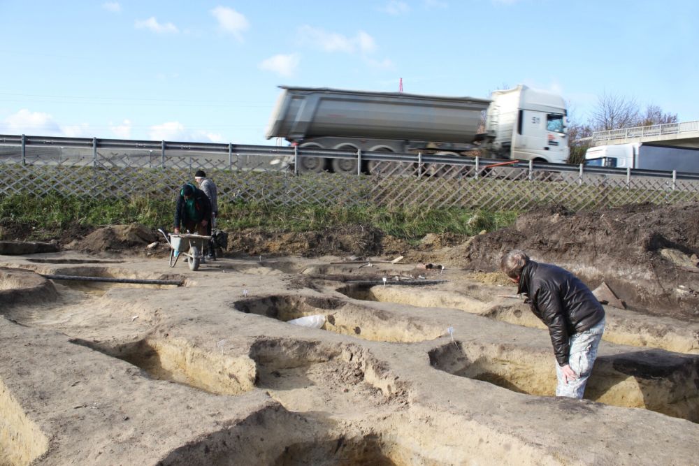 Römische Ausgrabungen bei Parndorf - Antiker Friedhof - Parndorf - Nordburgenland