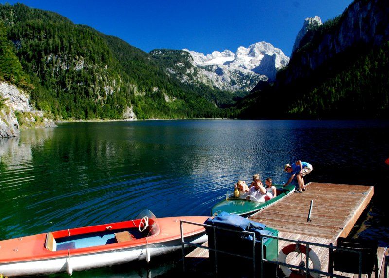 Bootsvermietung Gosau - Gosau - Dachstein Salzkammergut