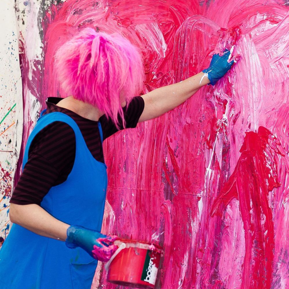DAS MALHAUS - Pink Art by Ela Reitinger - Geinberg - Innviertel