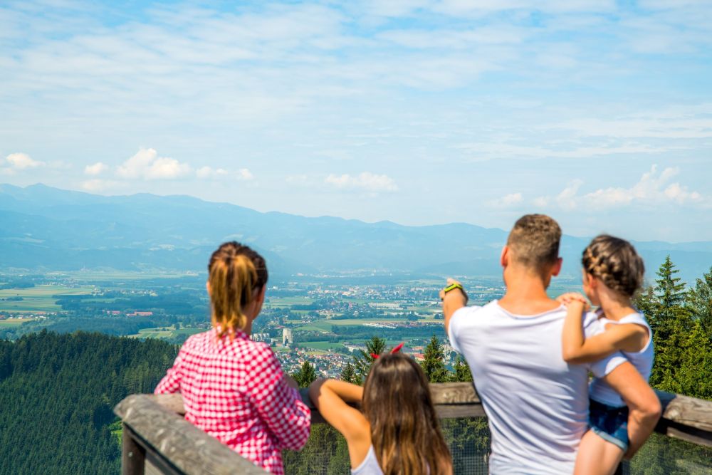 Wipfelwanderweg Rachau - St. Margarethen bei Knittelfeld - Urlaubsregion Murau-Murtal