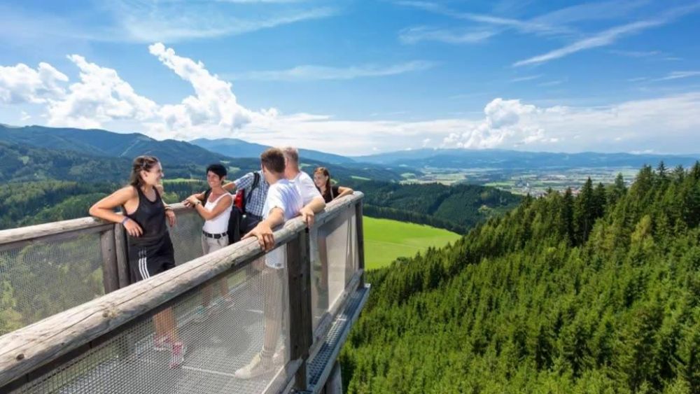 Wipfelwanderweg Rachau - St. Margarethen bei Knittelfeld - Urlaubsregion Murau-Murtal