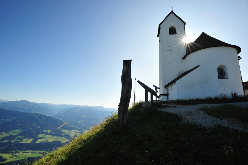 Salvenkirchlein am Gipfel der Hohen Salve - Hopfgarten - Kitzbüheler Alpen - Region Hohe Salve