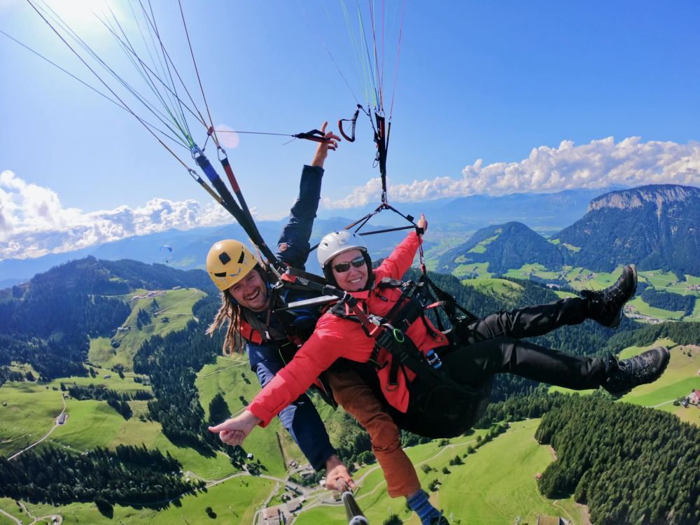 TirolAir - Tandemparagliding - Hopfgarten im Brixental - Kitzbüheler Alpen - Ferienregion Hohe Salve