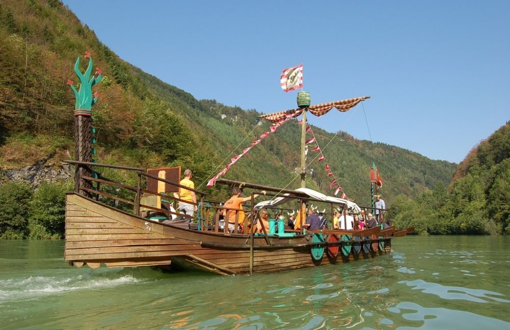 Schifffahrt Prenaj - Weyer - Steyr und die Nationalpark Region